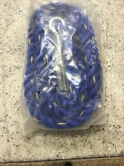 Vintage NOS Swing-N-Slide Blue Climbing Rope – Hardware Included – Fast Ship!
