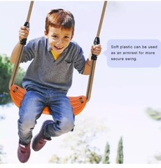 BeneLabel Heavy Duty Swing Seat with Carabiners, Playground Swing Set Accessorie