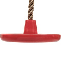 TREE Climbing Swings Rope Platforms And Disc Seat RED Swing Set Accessory Heavy
