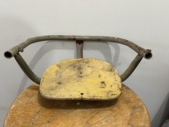 Vintage Metal Swingset Swing Seat Yellow Rare!