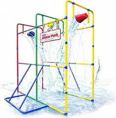 Family-Friendly Outdoor Waterpark with Splash Wheel & Dump Buckets, 68″ x 35″