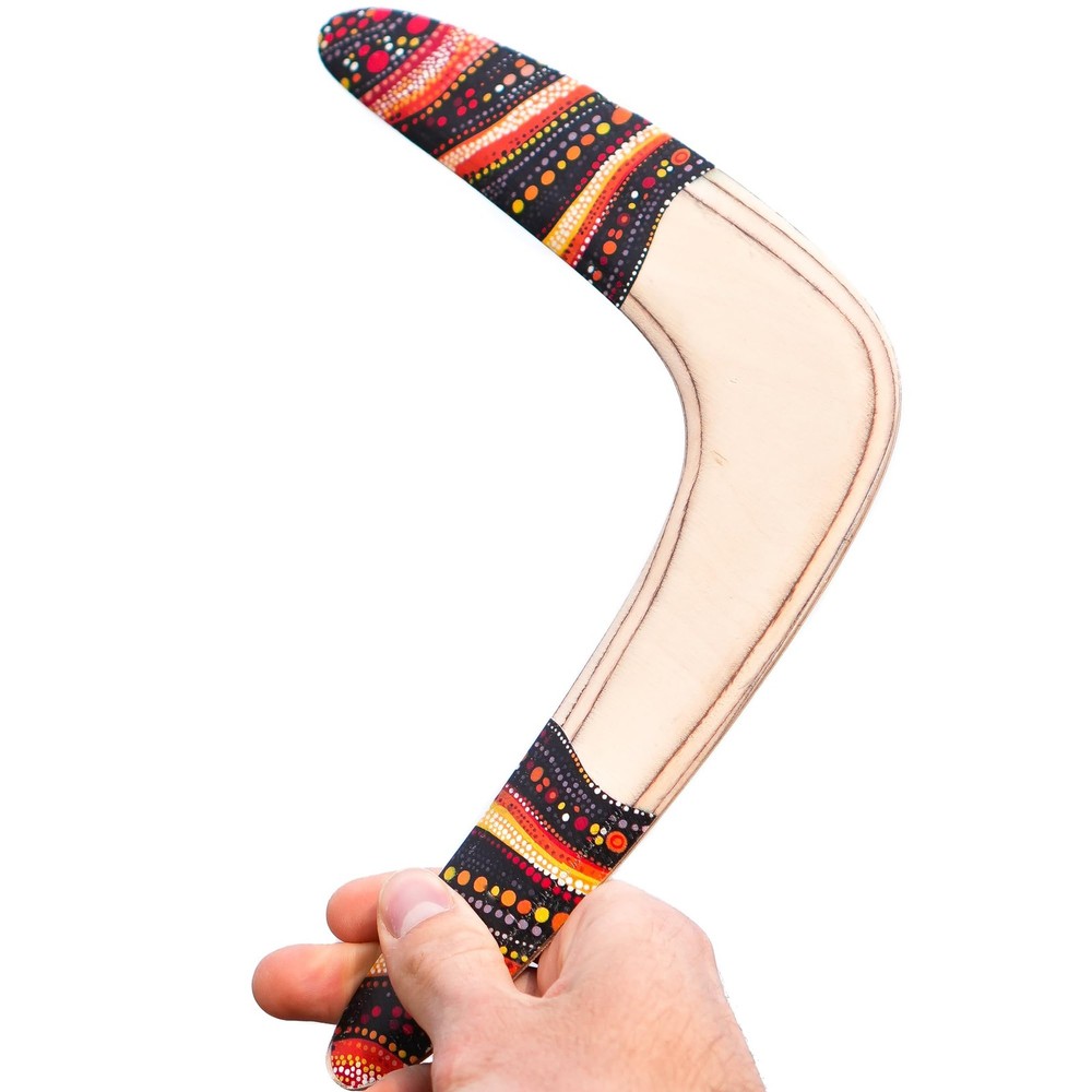 Wooden Boomerang That Comes Back – Beginner-Friendly Outdoor Sport – Durable