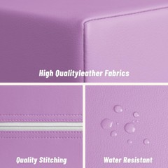 6-Piece Foam Climbing Blocks for Toddlers: Colorful Climbing Gym PU Leather B…