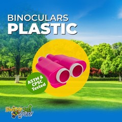 SWING SET STUFF BINOCULARS PINK playground accessory wooden playset park 0132