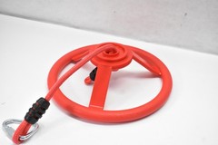 Ninja Wheel Obstacle for Kids Slackline Hanging Wheel for Ninja Warrior Obstacle