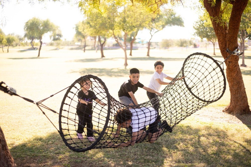 Adventure Sports 6ft Rope Tunnel Bridge for Kids