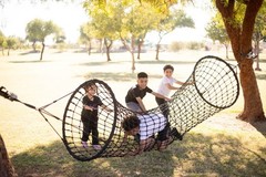 Adventure Sports 6ft Rope Tunnel Bridge for Kids