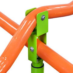 Outdoor Playground Four-seater Seesaw For Children 360 Degree Rotation