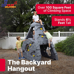 Skyward Summit for Kids Climbing Wall Playset for Toddlers Outdoor Playground