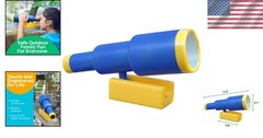 Durable Pirate-themed Telescope for Kids – Easy Install Playhouse Accessory