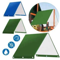 Playset Waterproof 28″x73″ Cover Replacement Tarp Sunshade UV Protection GREEN