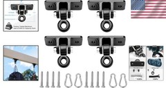 Black Swing Hangers for Indoor & Outdoor