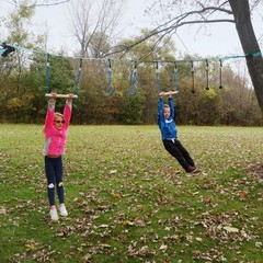 Kids Obstacle Course | Extreme Ninja Obstacle Course | 7 Obstacles Including Mon