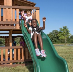 **NEW**Backyard Discovery Woodridge Elite Cedar Swing Set Playset FREE SHIPPING!