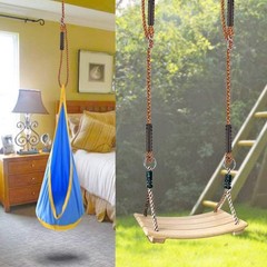 Heavy Duty Tree Swing Hanging Strap Kit – Adjustable Nylon Ropes Holds Up to …