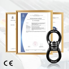 35kN Swing Swivel, CE Certified 360°Rotational Device, Silent Hanging Accesso…