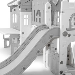 10IN1 Toddler Slide Swing Playhouse Playset Climber Playground Indoor Outdoor