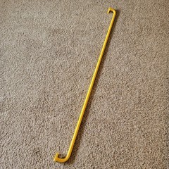 Playground Handle Bar 72″ Rainbow Swing Set Grab Bar Replacement Yellow Metal
