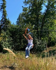 Zip line Trolley Seat / Fun Swing