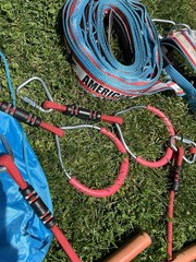 American Ninja Warrior Extreme Ninjaline Kit Complete USED