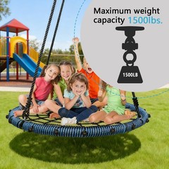 Heavy Duty Swing Hanger for 1500 LBS Capacity Hammock Hanger 360+180 Swivel S…