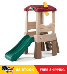 Step2 Naturally Playful Lookout Treehouse Toddler Climber with Slide