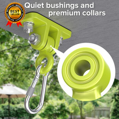 Swing Hangers for Wooden Sets Pack of 2 Heavy Duty Swingset Hardware Locking