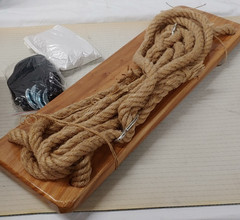 Wooden Tree Swing 500Lb Capacity Real Wood Adjustable