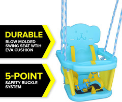 Sportspower FNS-004 My 1st Toddler Swing – Heavy-Duty Baby Indoor/Outdoor Swing