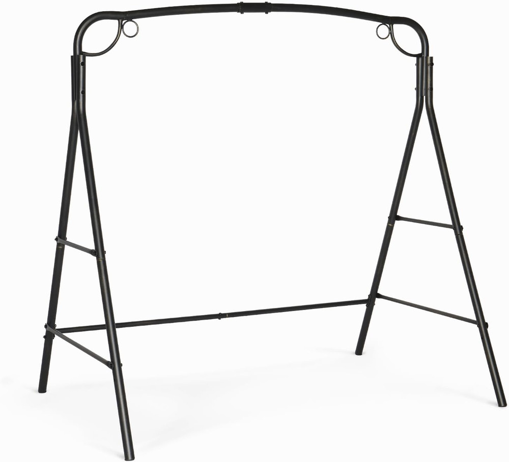 Upgraded Metal Porch Swing Stand with Antique Bronze Finish, Heavy Duty 660 LBS