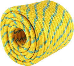 1/2In X 150Ft Arborist Rope – 9000Lb Breaking Strength Static Climbing Line, Pol