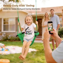 JKsmart Swing Seat for Kids Heavy Duty Rope Play Secure Children Swing Set,Pe…