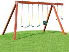 Set of 2 Heavy Duty Swing Hanger 1800LB Capacity, M10 x 9.3″ Swing Bolts, Sta…