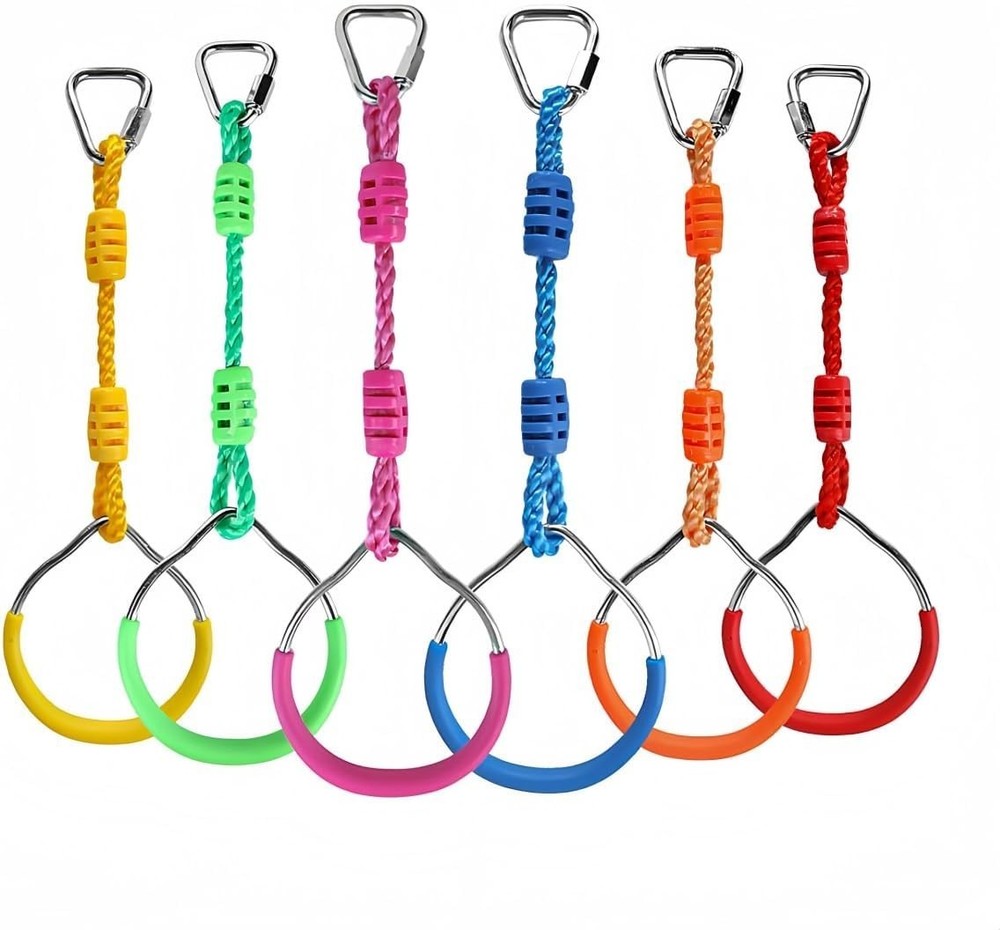 Ninja Rings Monkey Bars Swing Trapeze Bar Playground Swingset Rings Ninja Cou…
