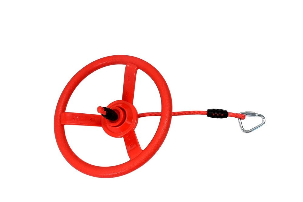 Ninja Wheel Obstacle for Kids Slackline Hanging Wheel for Ninja Warrior Obstacle