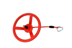 Ninja Wheel Obstacle for Kids Slackline Hanging Wheel for Ninja Warrior Obstacle