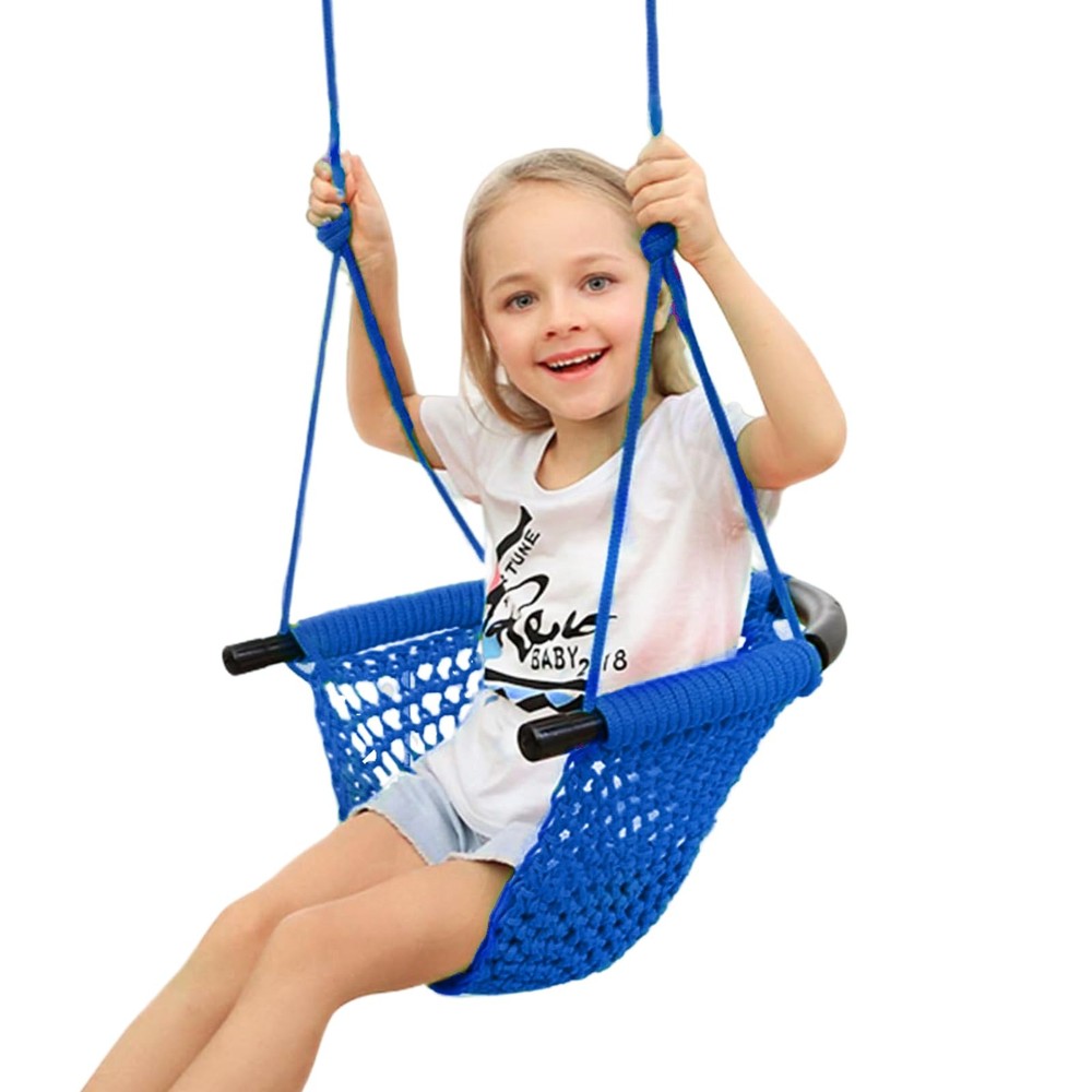 Swing Seat for Kids Heavy Duty Rope Play Secure Children Swing Set,Perfect fo…