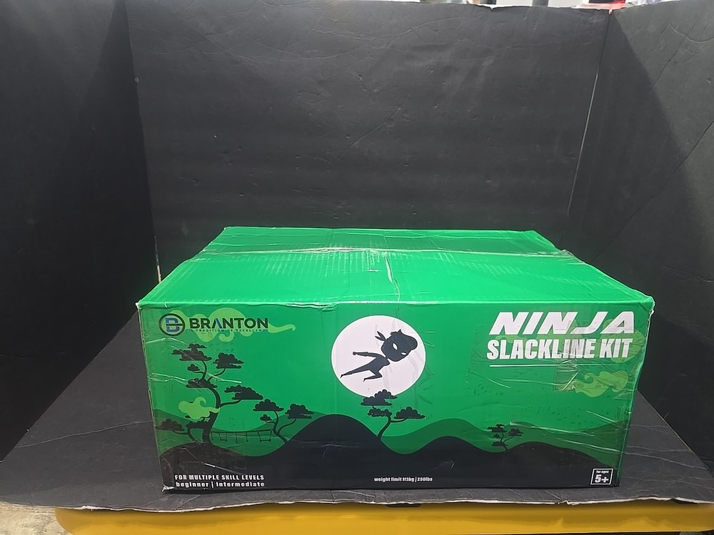 Branton Fitness Ninja Warrior 50’ Slackline Kit