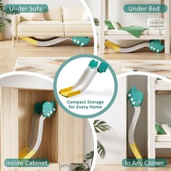 Couch Slide for Toddlers, Upgraded Indoor for Couch, Bed & Stairs, SpaceSavin…