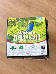 Slackers Zipline 40′ Falcon Flyer Seat Kit OPEN BOX Never Used Complete Set