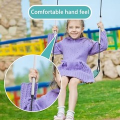 2 Pack Swing Sets, Heavy Duty Tree Swing Seat ，Support 330lb，Suitable for