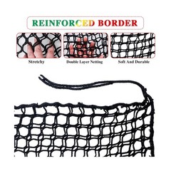 Tongmo Climbing Cargo Net, 6.5′ X 9.8′ Double Layers Playground… FAST USA SHIP