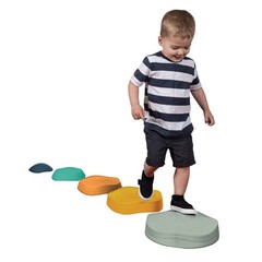 Playtopia Stacking Stepping Stones Play Equipment – 5pc