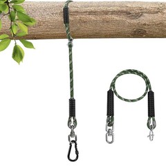Tree Swing Hanging Straps Adjustable 87″ Heavy Duty Rope Kit Outdoor Play