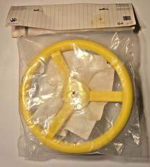 Swing N Slide Yellow Plastic 12″ Plastic Steering Wheel- Playhouse Accessory