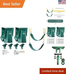 Heavy Duty Swing Sets Brackets Including 2 Green A-Frame Swing Set Brackets 2…