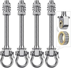 Heavy Duty Swing Hangers with Bearings – Set of 4 Stainless Steel 304 Hardwar…