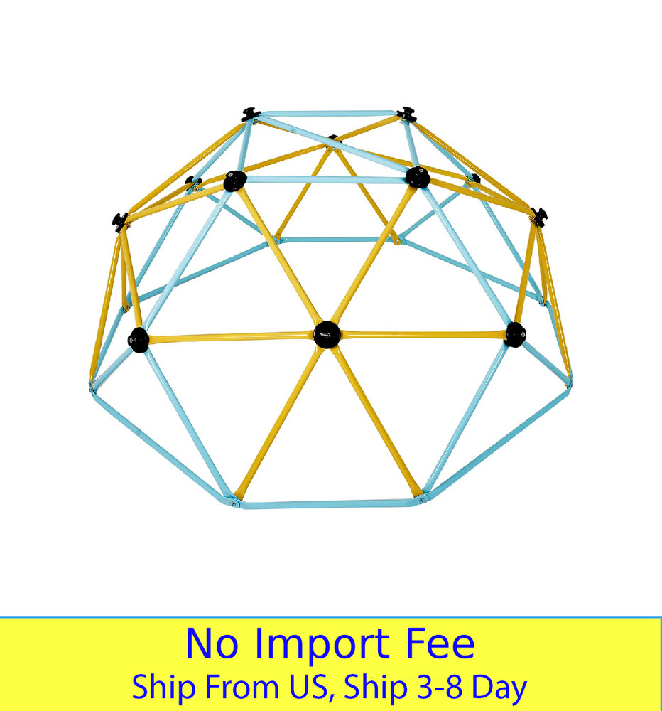 6FT Climbing Dome 600LB Geometric Jungle Gym Kids Outdoor Playset