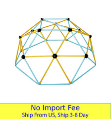 6FT Climbing Dome 600LB Geometric Jungle Gym Kids Outdoor Playset