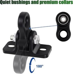 Playground Swing Hangers – Heavy Duty Hanging Swing Hooks, Anti-Rust Aluminum…